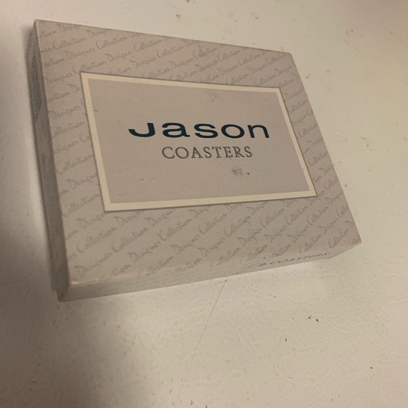 Christmas Tree Jason Products Ltd Cork Designer Collection 6 Coasters 4.5" - Picture 2 of 4